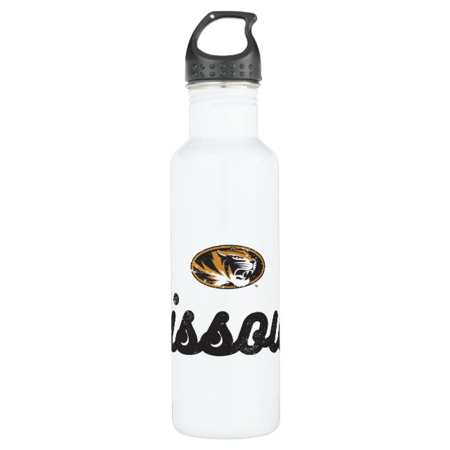University Of Missouri | Classic Script Logo Water Bottle (Front)