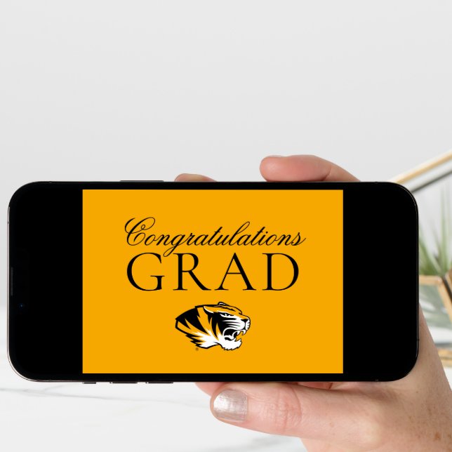 University of Missouri | Congratulations Graduate Card (Front Digital)