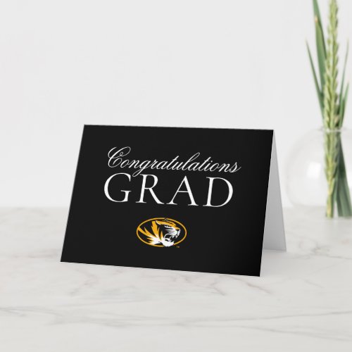 University of Missouri  Congratulations Graduate Card