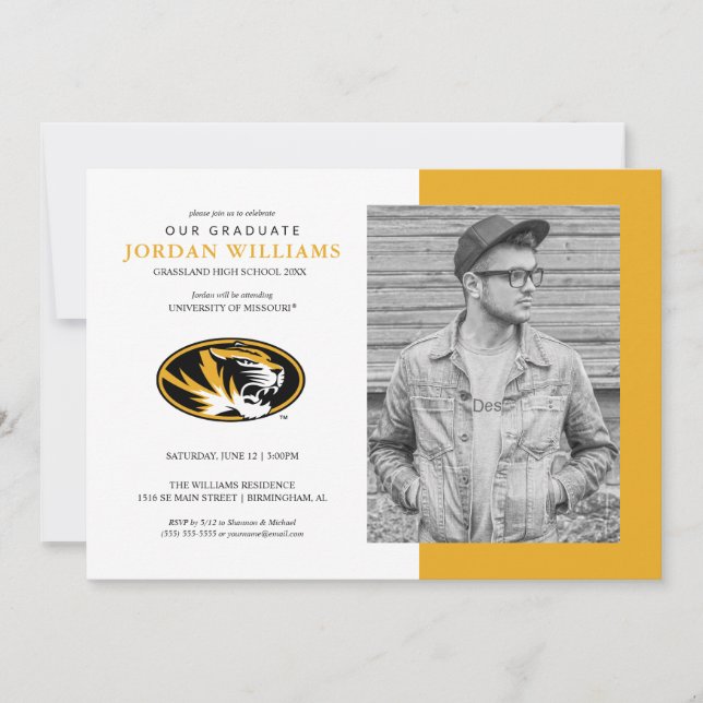 University of Missouri Future Graduate Announcement (Front)