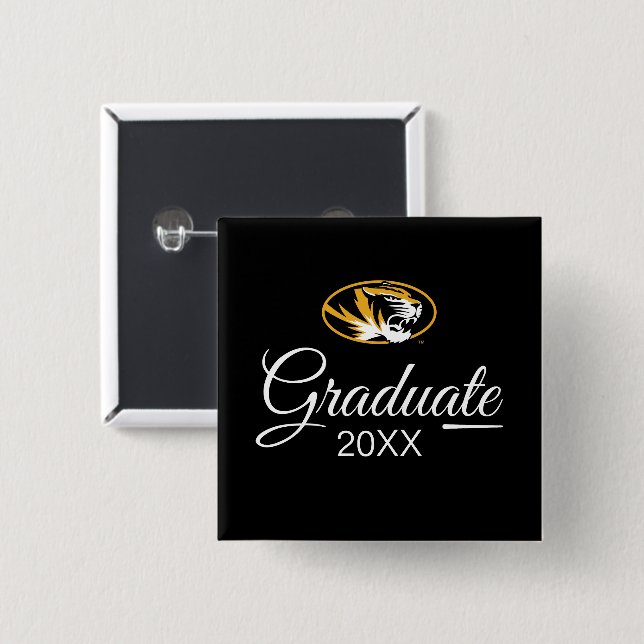 University of Missouri Graduate Button (Front & Back)