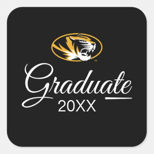 University of Missouri Graduate Square Sticker