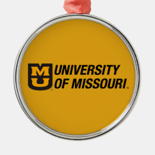 University of Missouri MU Logo Metal Ornament