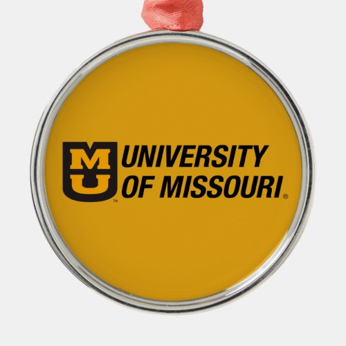 University of Missouri MU Logo Metal Ornament