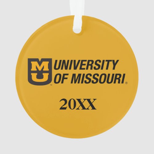 University of Missouri MU Logo Ornament