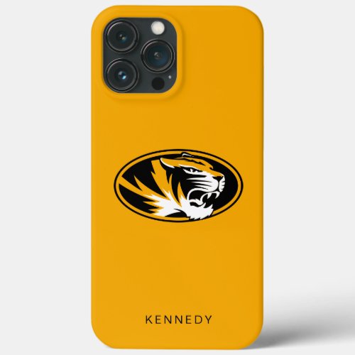 University of Missouri Tiger  Add Your Name iPhone 13 Pro Max Case
