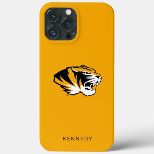 University of Missouri Tiger  Add Your Name iPhone 13 Pro Max Case