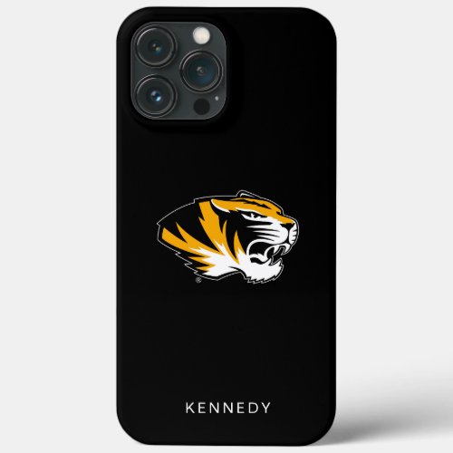 University of Missouri Tiger  Add Your Name iPhone 13 Pro Max Case