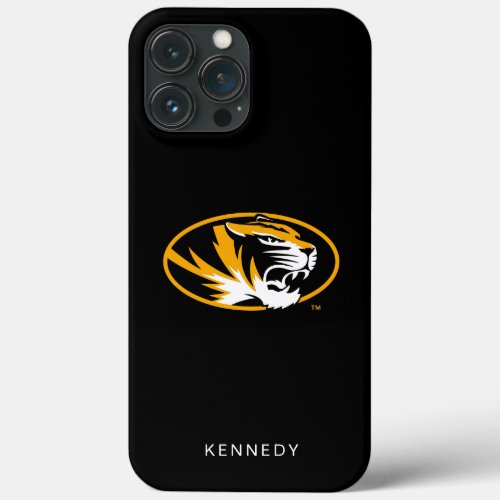 University of Missouri Tiger  Add Your Name iPhone 13 Pro Max Case