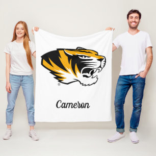 University of Missouri Tiger Add Your Name Fleece Blanket