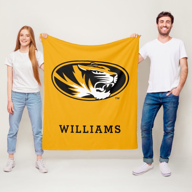 University of Missouri Tiger | Add Your Name Fleece Blanket (In Situ)