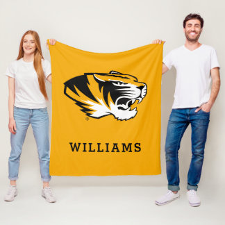 University of Missouri Tiger | Add Your Name Fleece Blanket