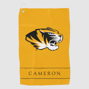 University of Missouri Tiger Add Your Name Golf Towel