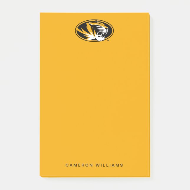 University of Missouri Tiger | Add Your Name Post-it Notes (Front)