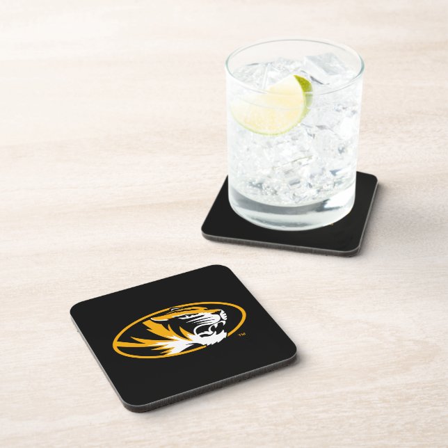 University of Missouri Tiger Beverage Coaster (Right Side)