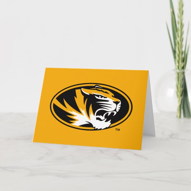 University of Missouri Tiger Card (Front)