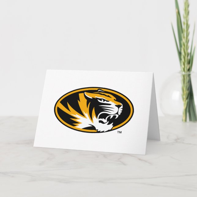 University of Missouri Tiger Card (Front)