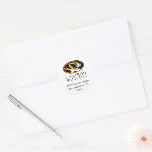 University of Missouri Tiger Classic Round Sticker