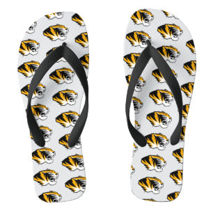 University of Missouri Tiger Flip Flops