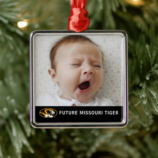University of Missouri Tiger | Future Tiger Metal Ornament (Tree)