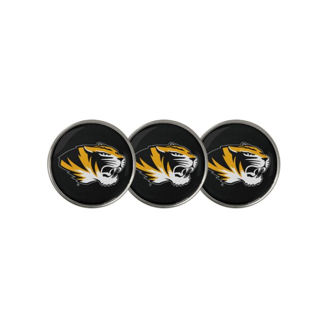 University of Missouri Tiger Golf Ball Marker (3 Up)