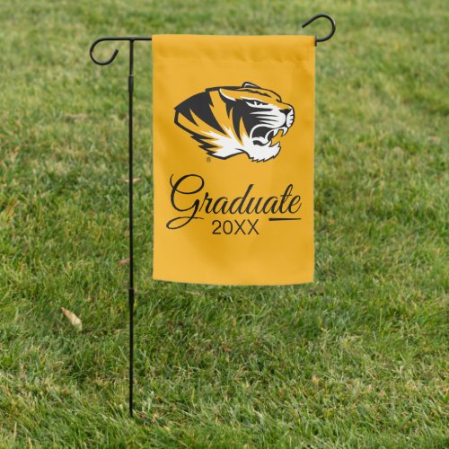 University of Missouri Tiger  Graduation Garden Flag