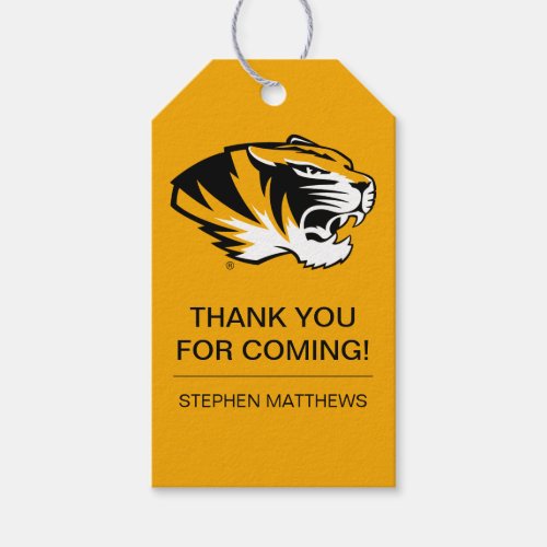 University of Missouri Tiger  Graduation Gift Tags