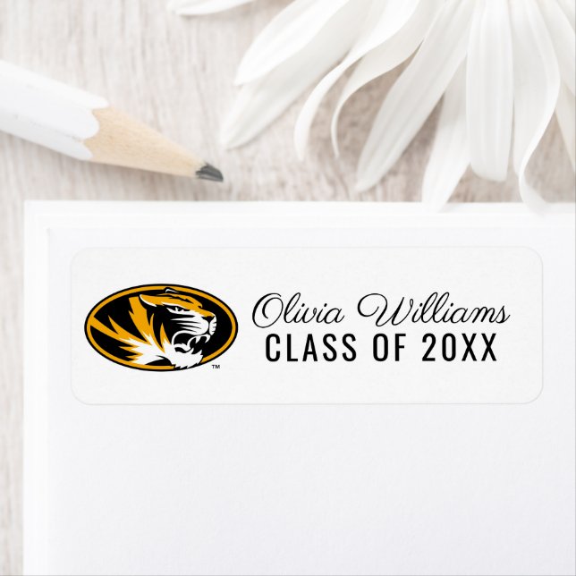 University of Missouri Tiger | Graduation Label (Insitu)