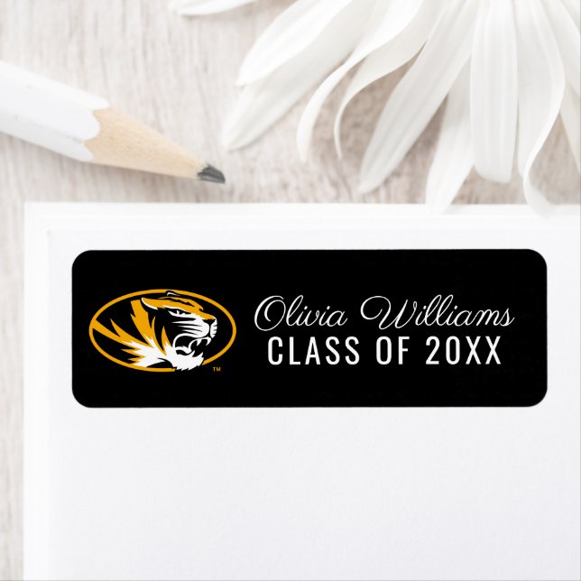 University of Missouri Tiger | Graduation Label (Insitu)