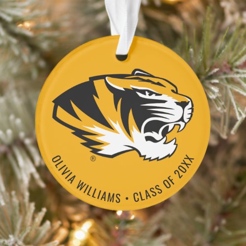 University of Missouri Tiger  Graduation Ornament