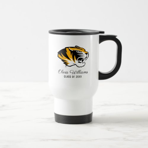 University of Missouri Tiger  Graduation Travel Mug