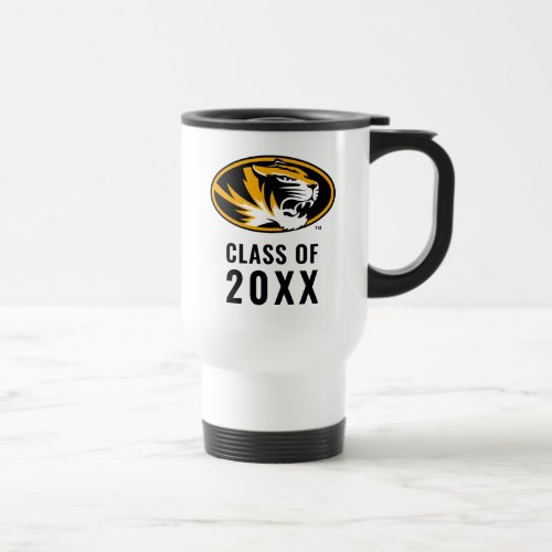 University of Missouri Tiger  Graduation Travel Mug
