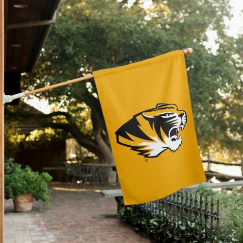 University of Missouri Tiger House Flag