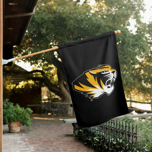 University of Missouri Tiger House Flag (In SItu)