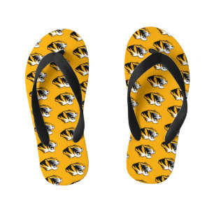 University of Missouri Tiger Kid's Flip Flops