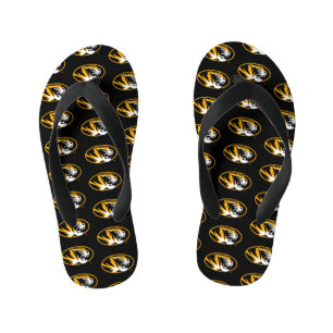 University of Missouri Tiger Kid's Flip Flops