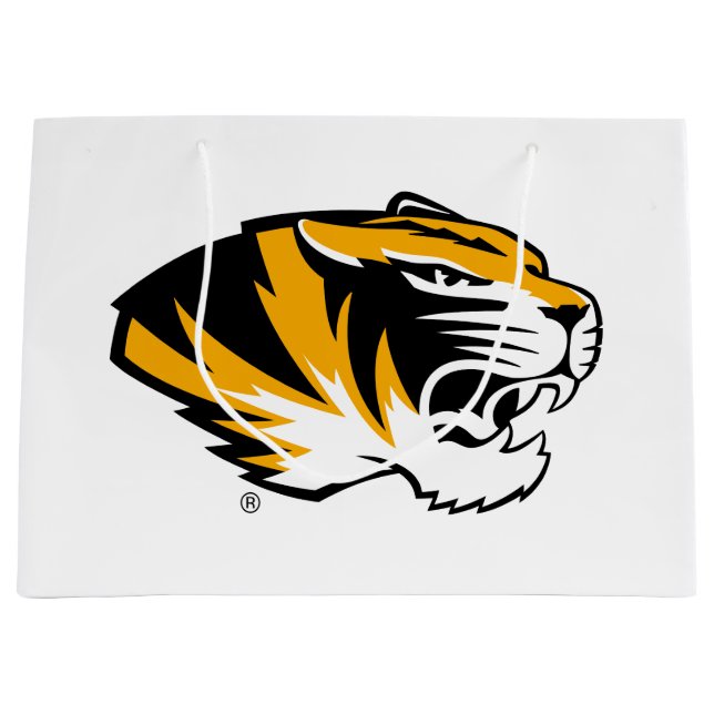 University of Missouri Tiger Large Gift Bag (Front)