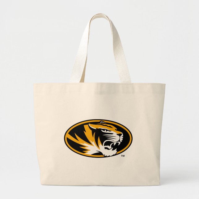 University of Missouri Tiger Large Tote Bag (Front)