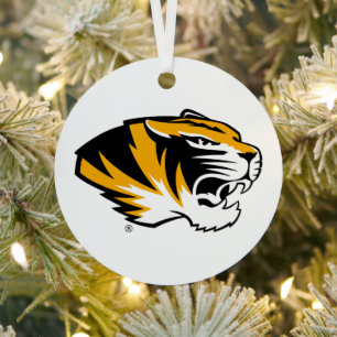 University of Missouri Tiger Metal Ornament