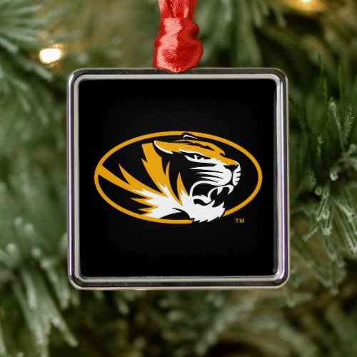 University of Missouri Tiger Metal Ornament