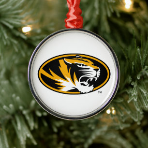 University of Missouri Tiger Metal Ornament