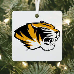 University of Missouri Tiger Metal Ornament
