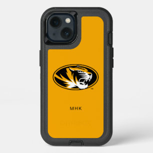 University of Missouri Tiger   Monogram iPhone 13 Case