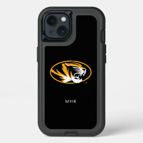 University of Missouri Tiger  Monogram iPhone 13 Case