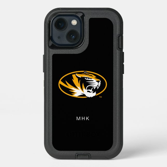 University of Missouri Tiger | Monogram Otterbox iPhone Case (Back)