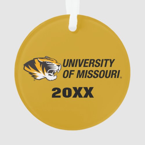 University of Missouri Tiger Ornament