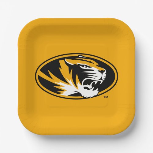 University of Missouri Tiger Paper Plates