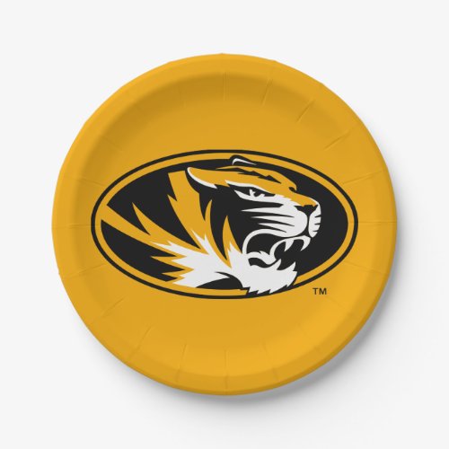 University of Missouri Tiger Paper Plates
