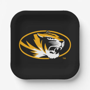 University of Missouri Tiger Paper Plates