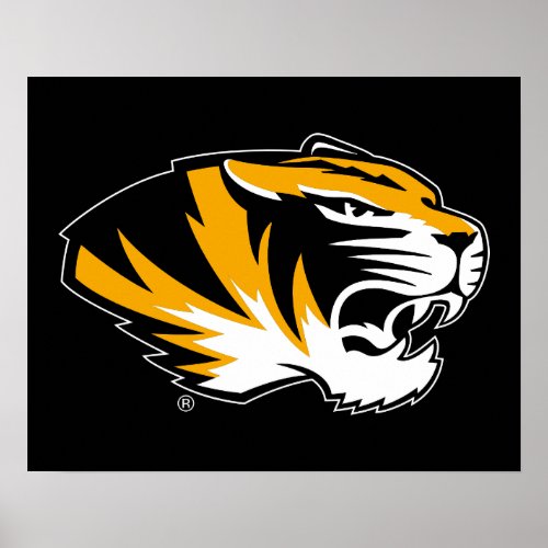 University of Missouri Tiger Poster